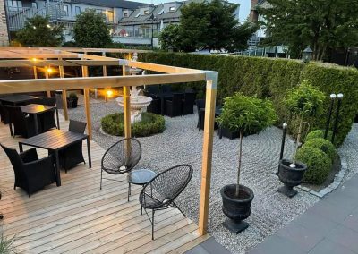 trädgård ute hos dannegård