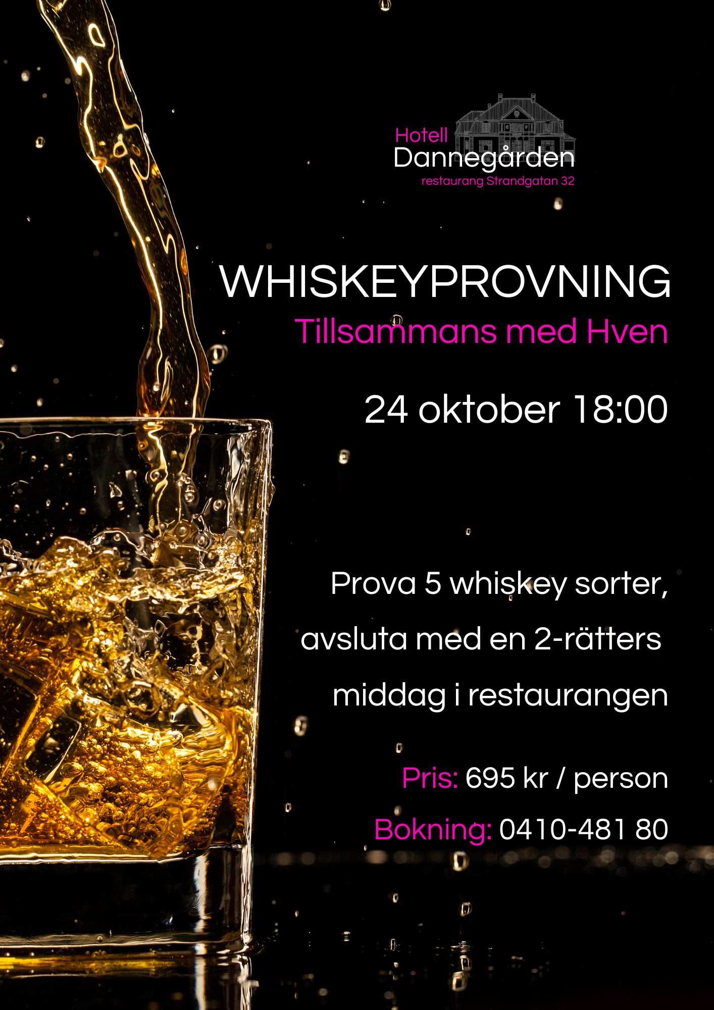 Whiskeyprovning med Hven (1)