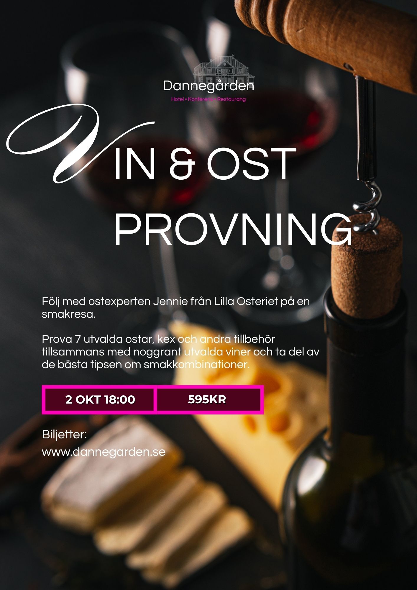 Vin & ostprovning